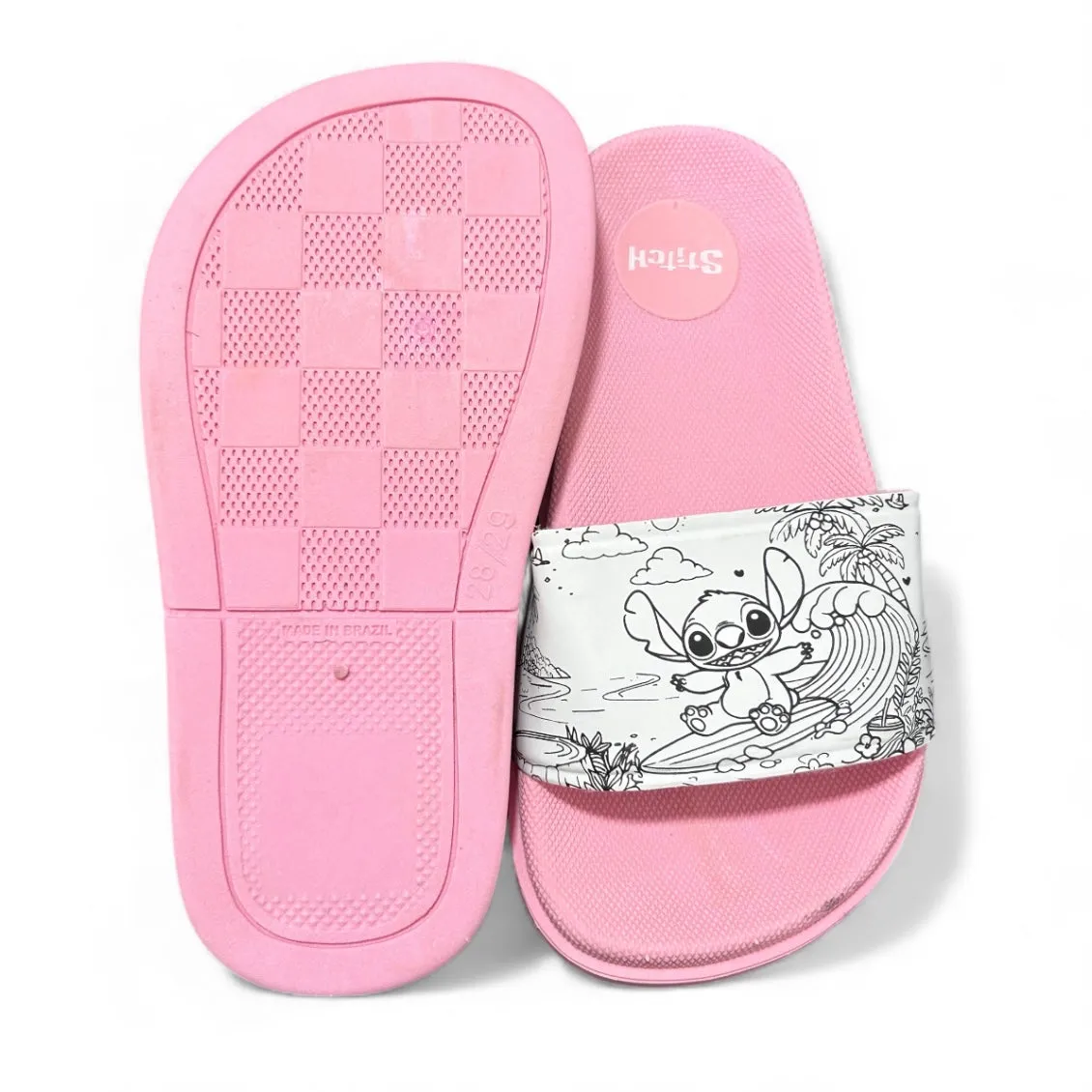 CHINELO SLIDE DE COLORIR BOOBIE GOODS / STITCH