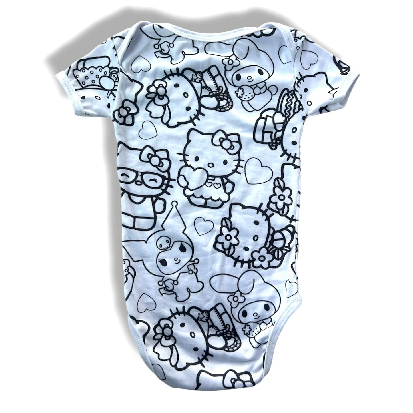 Body Bebê Hello Kitty Unissex